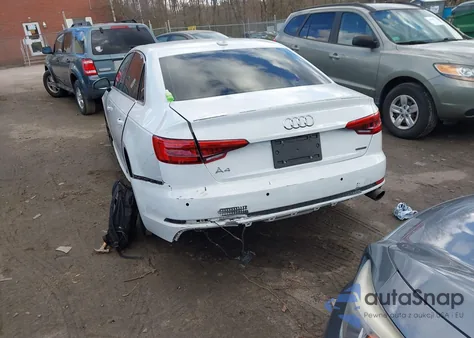 2017 Audi A4 2.0T Premium из США, поврежденный, VIN WAUENAF45HA082561